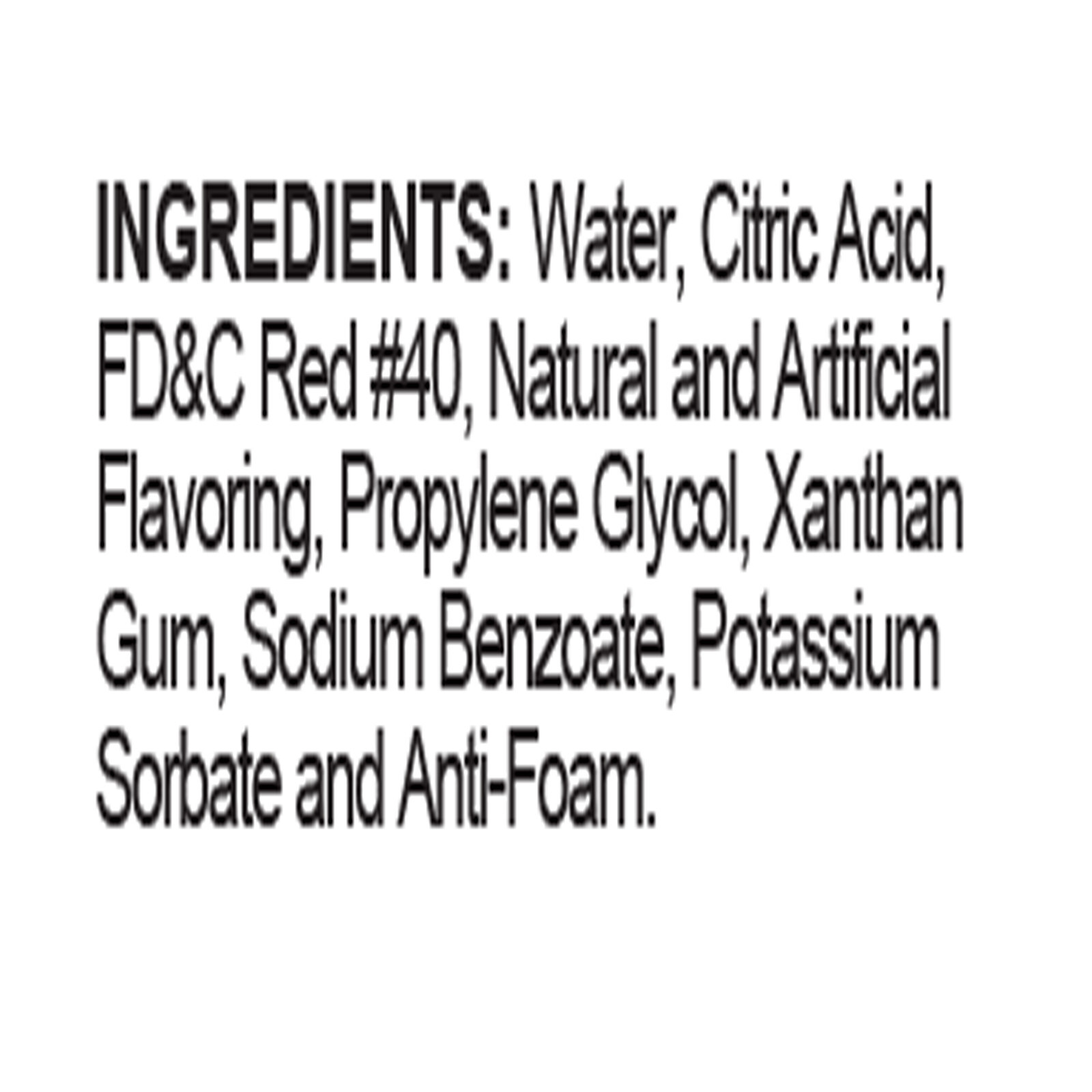 Hypothermias TIGER’S BLOOD Flavor Syrup 🍧 Snow Cone machine Concentrate UNSWEET