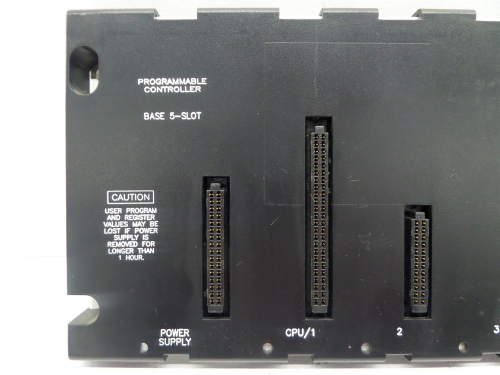 GE Fanuc IC693CHS397C 5-Slot Base