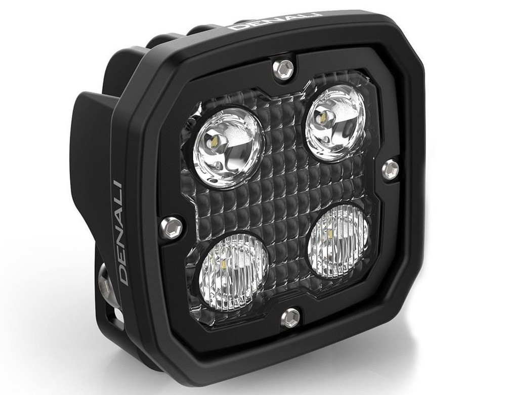 Denali D4 LED Light Pod (Single) Black Ducati ST4S 2002 - 2004