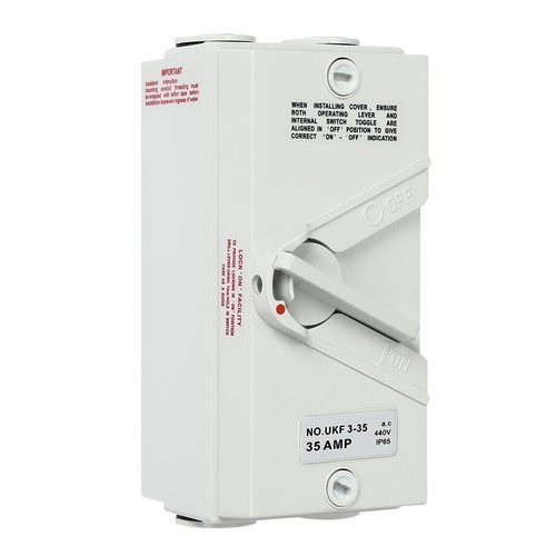 3 Pole Safety Isolation Switch Safety Switch Isolation Switch Wall Mounted