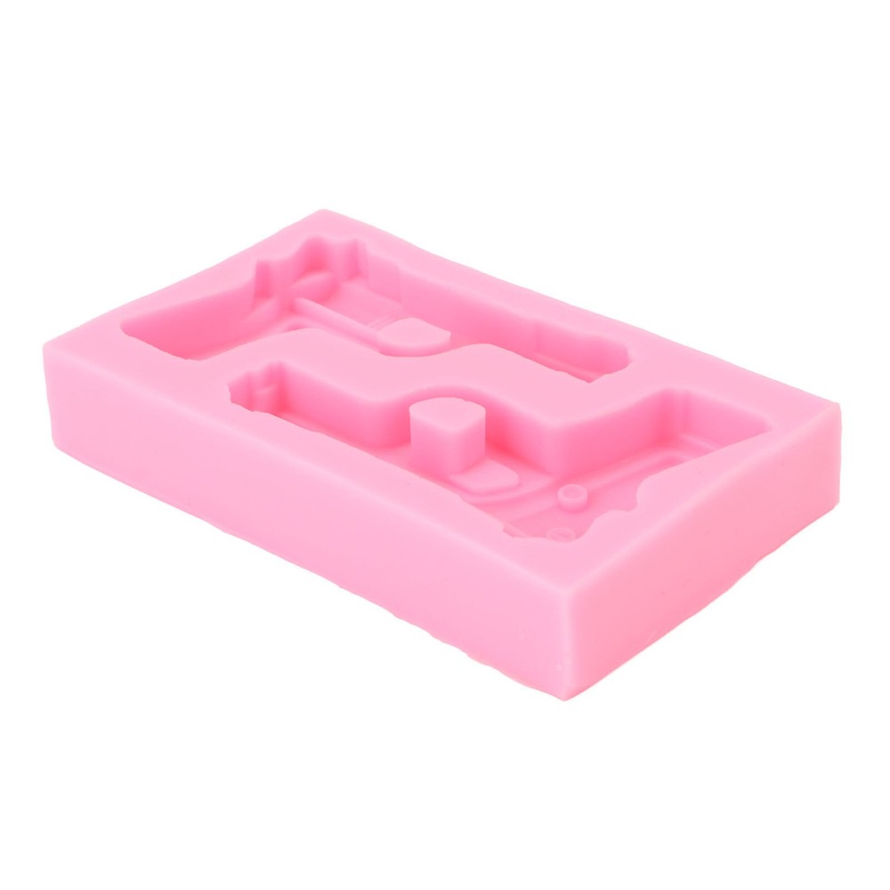 3D Weapon Shape Silicone Molds Pistol Shaped Baking Molds