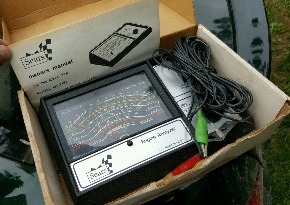 Vintage Sears Engine Analyzer Model 161-2161 161.2161