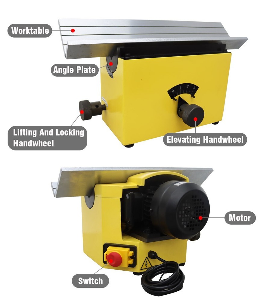 New Chamfer Angle 15°-45° Side Chamfer Machine 0-3mm Chamfer Range 220V 2800rpm