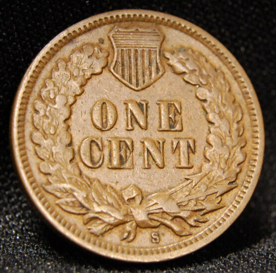 1908S INDIAN HEAD PENNY WITH VF++ DETAILS