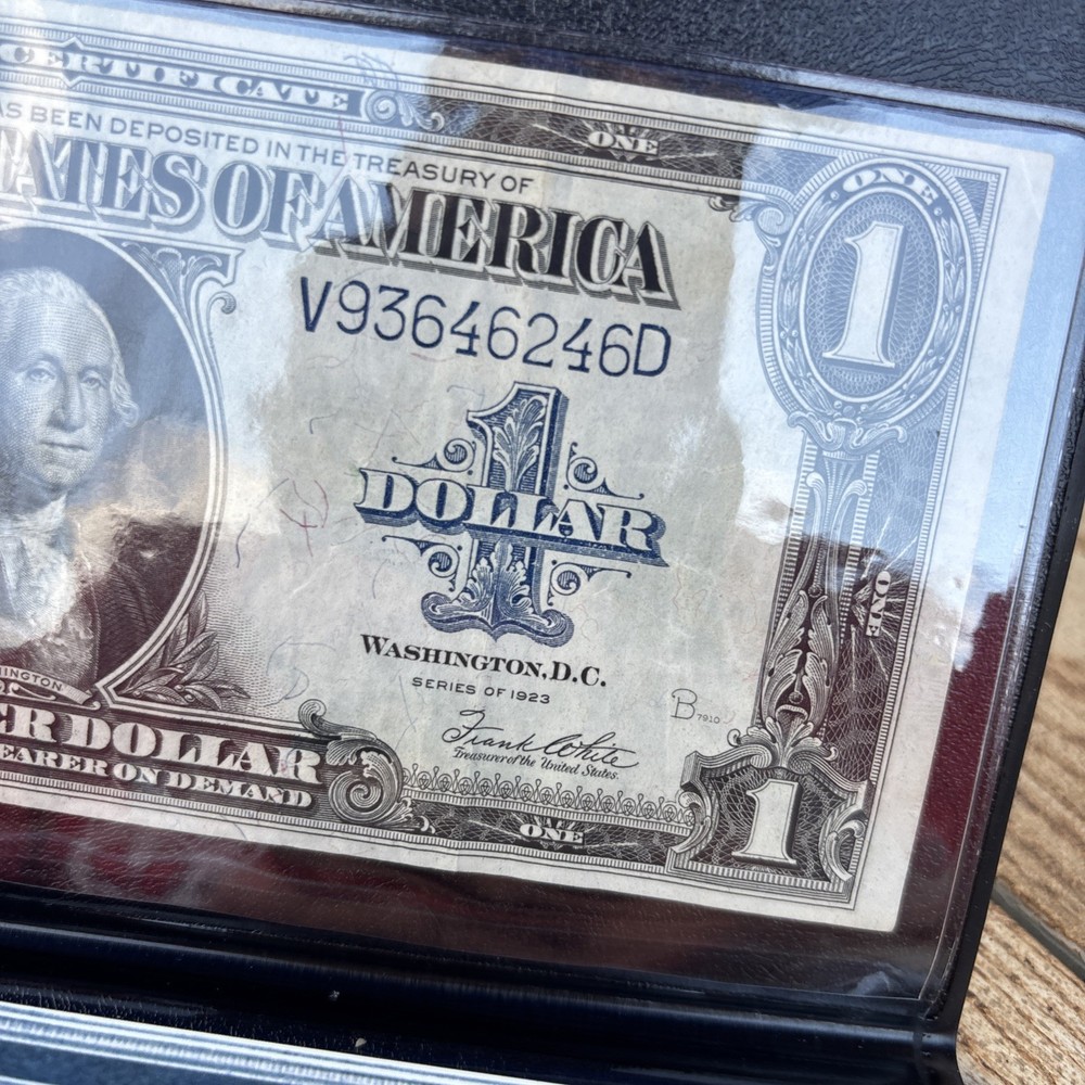 1923 horse blanket silver certificate