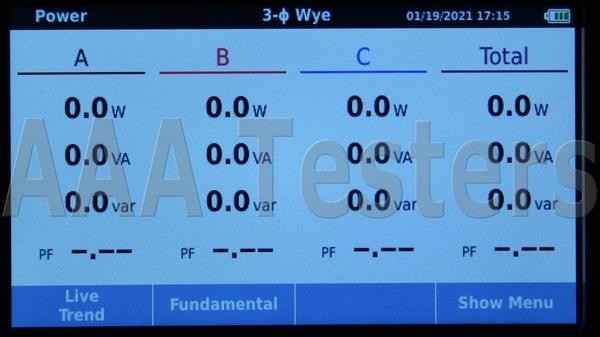 Fluke 1732 Three Phase Electrical Energy Power Logger Analyzer