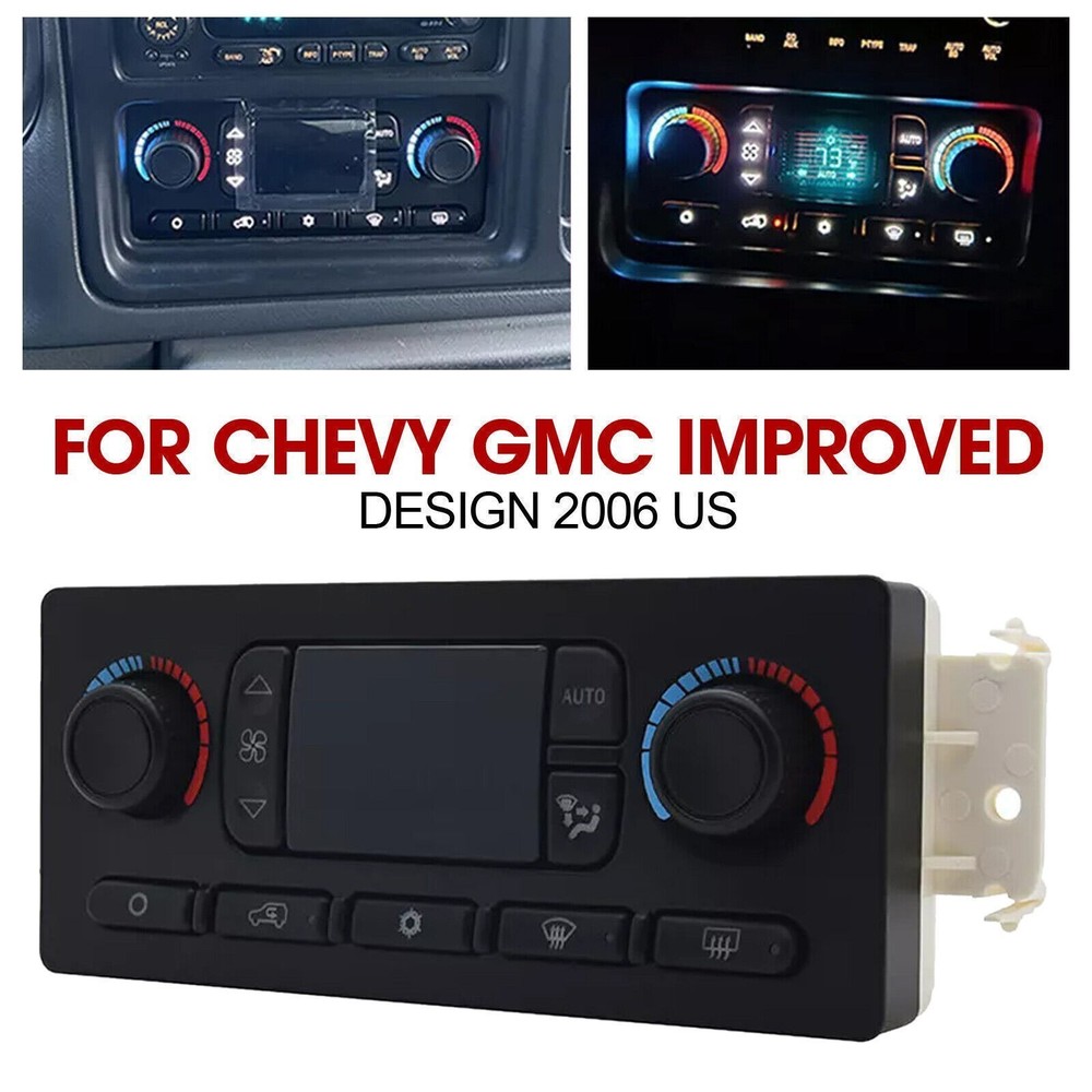 599-211XD A/C Climate Control Module Compatible 2002-09 Chevy Silverado Suburban