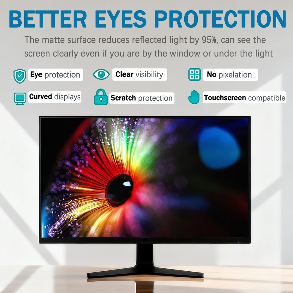 [2 Pack] 34 Inch Computer Privacy Screen for 21:9 Aspect Ratio Widescreen Mon...