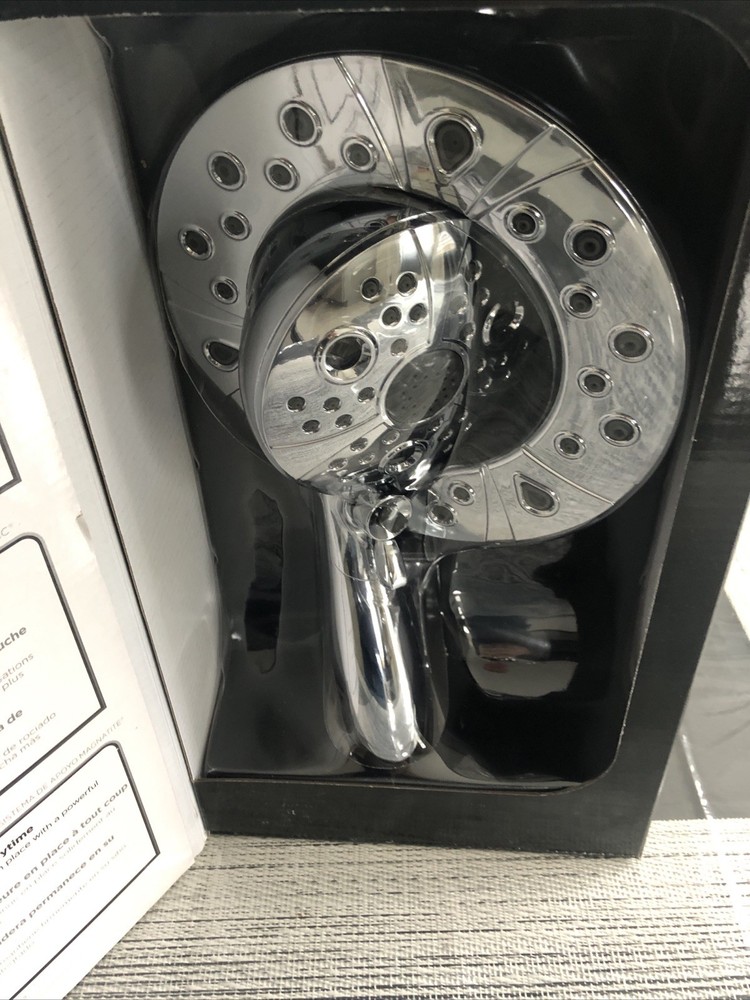 Delta 75589 In2ition 2.0 GPM Multi Function Shower Head With H2OKinetic- Chrome