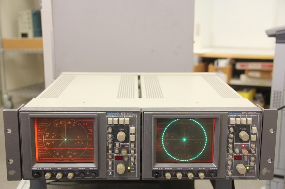 TEKTRONIX 1750 + 1751 Waveform Vector Monitors