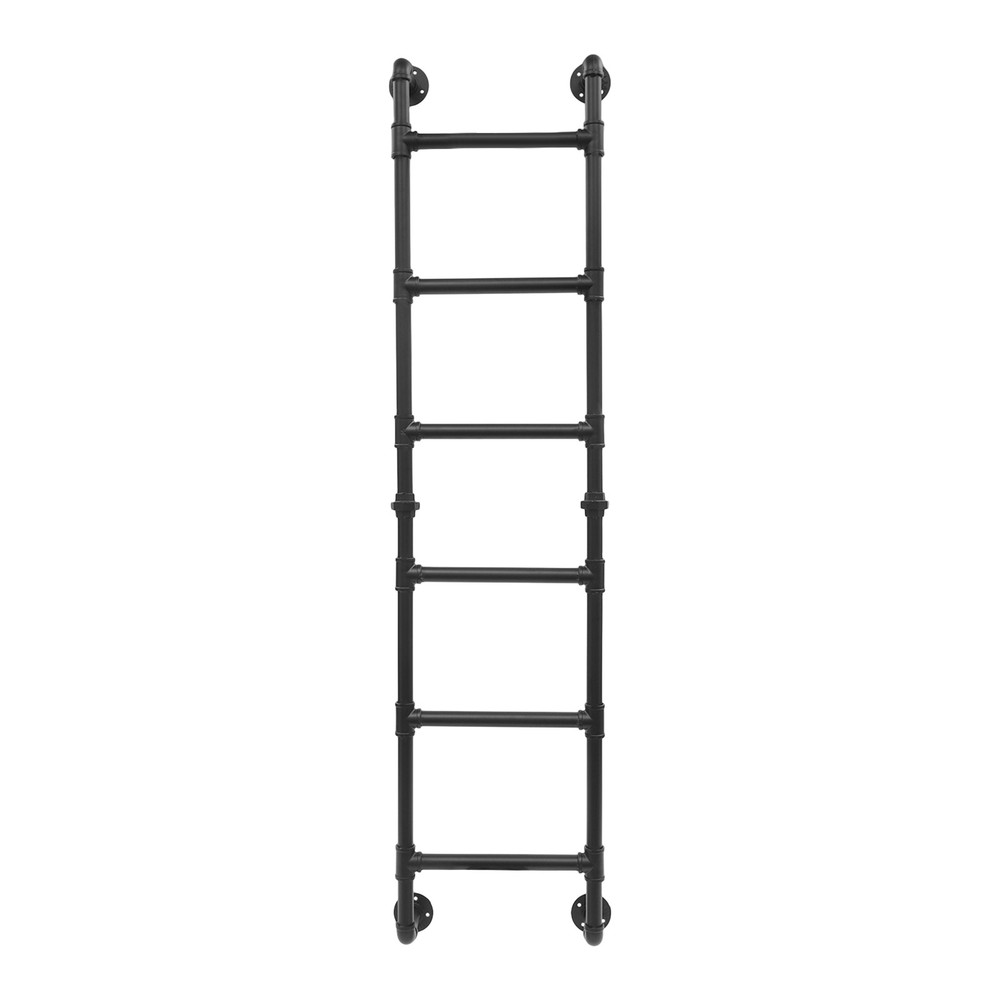 Wall-mounted 6-step Bunk Bed Ladder High Loft Attic Eight Steps Ladders Tool