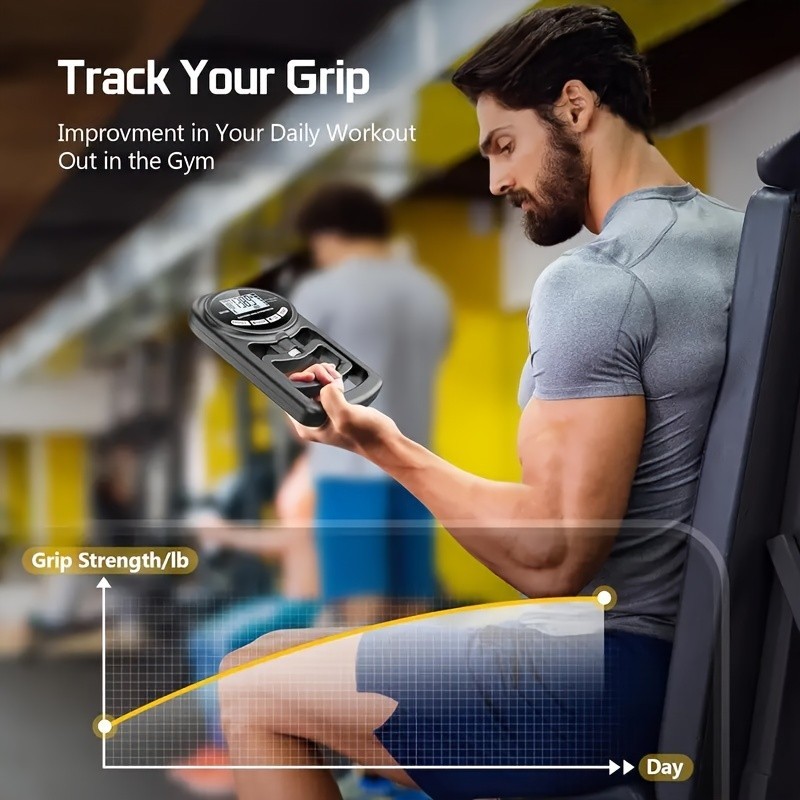 Electronic Hand Grip Strength Trainer, For Hand Exercise, Strength Training