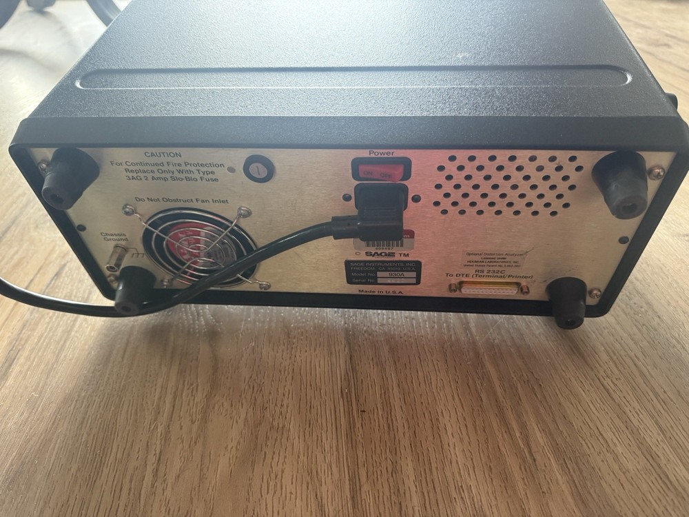 SAGE Instruments 930A communitions test set