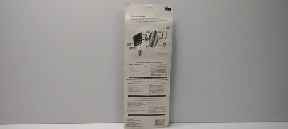 Darice Clock Maker 5/16 With Pendulum P10523P NEW