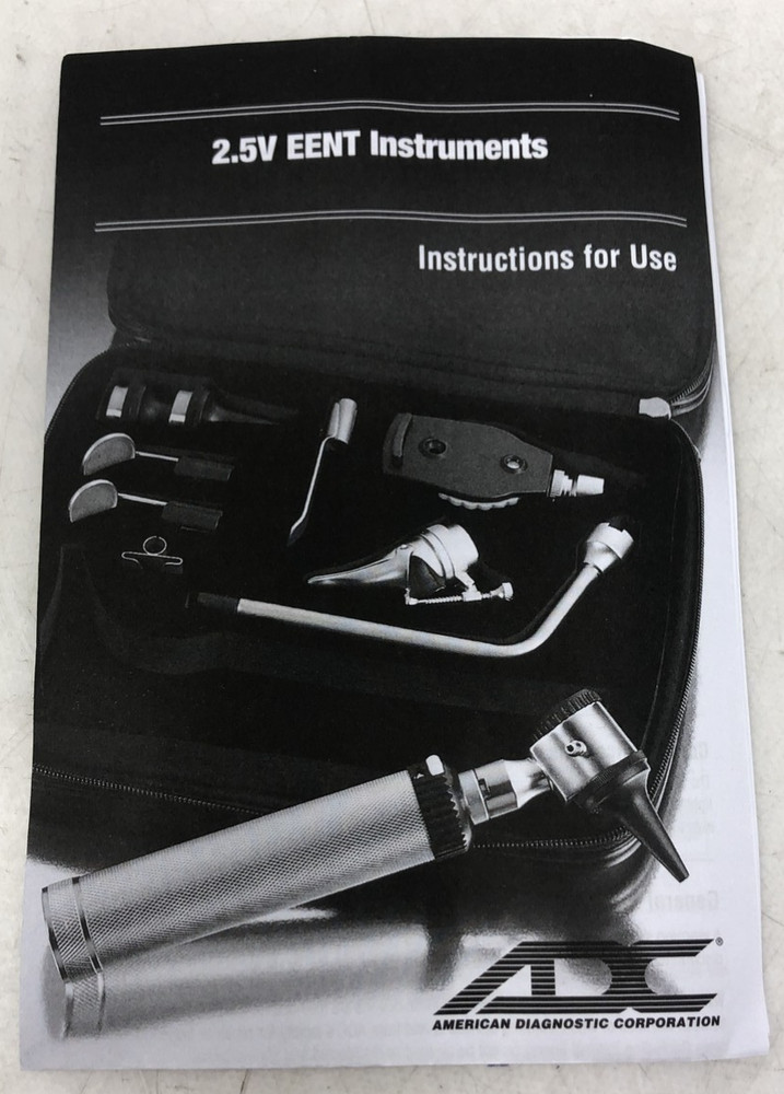 ADC Otoscope, 2.5V, Soft Case, Proscope 5211
