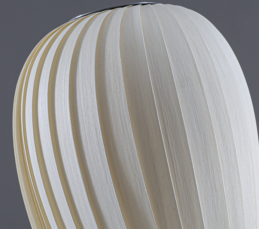 Japanese Wabi Sabi Wood Twist Floor Lamp Antique Art Light Pendant Home Fixture