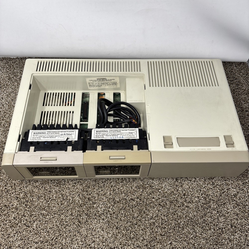 Coleco ADAM CPU ONLY Computer Cassette Drive ColecoVision System Working!