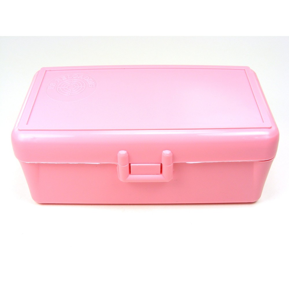 FSR Plastic Ammo Box Large Pistol 50 Rd FS-LP-50-Solid-Pink