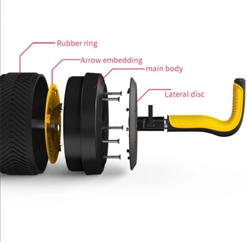 ABS Roller Easy Turn To Kettle Bell For Good Exercise