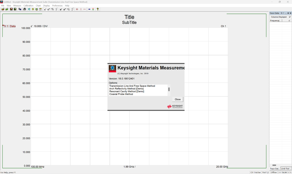 Keysight N1501A High temperature probe kit (probe, calibration ref, software)