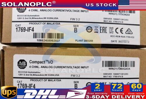 Allen-Bradley 1769-IF4 CompactLogix 4CH Analog Input Module 1769IF4 Sealed
