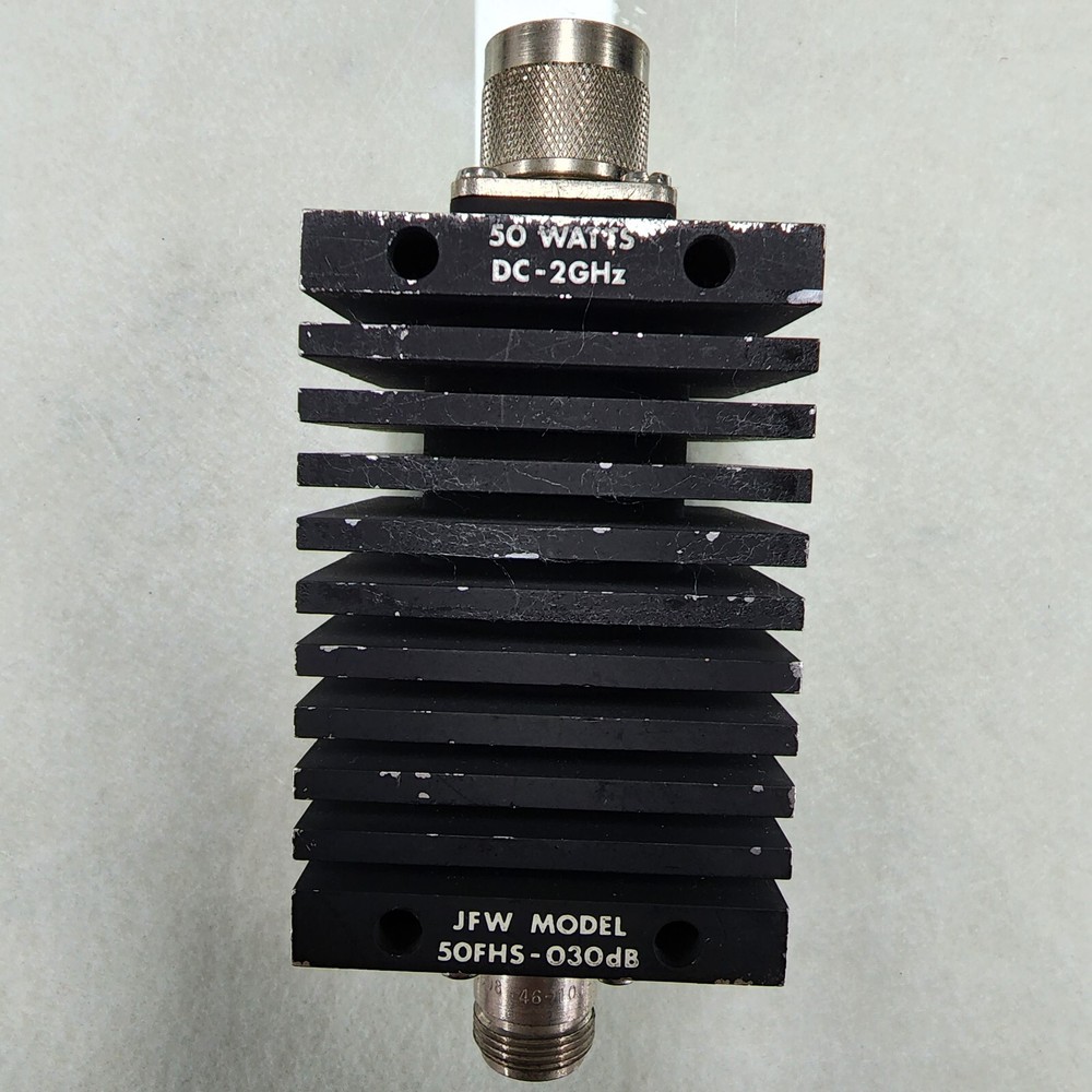 JFW 50FHS 030dB 50 WATTS DC-2GHz ATTENUATOR