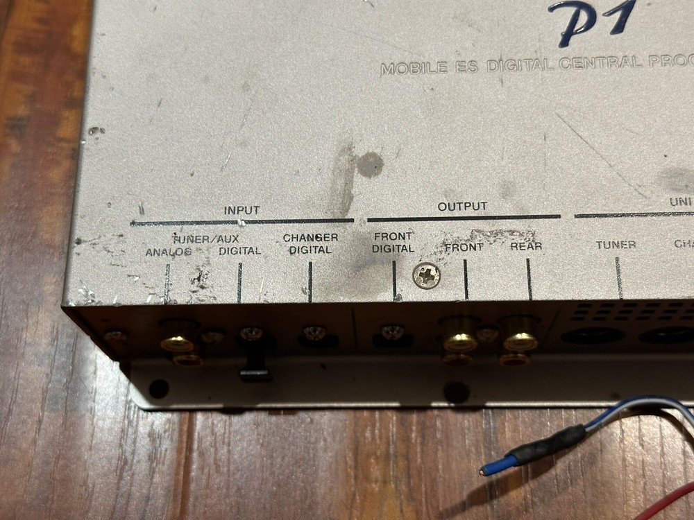 Sony XES P1 XES-P1 Mobile ES Car Stereo Digital Central Processing Unit