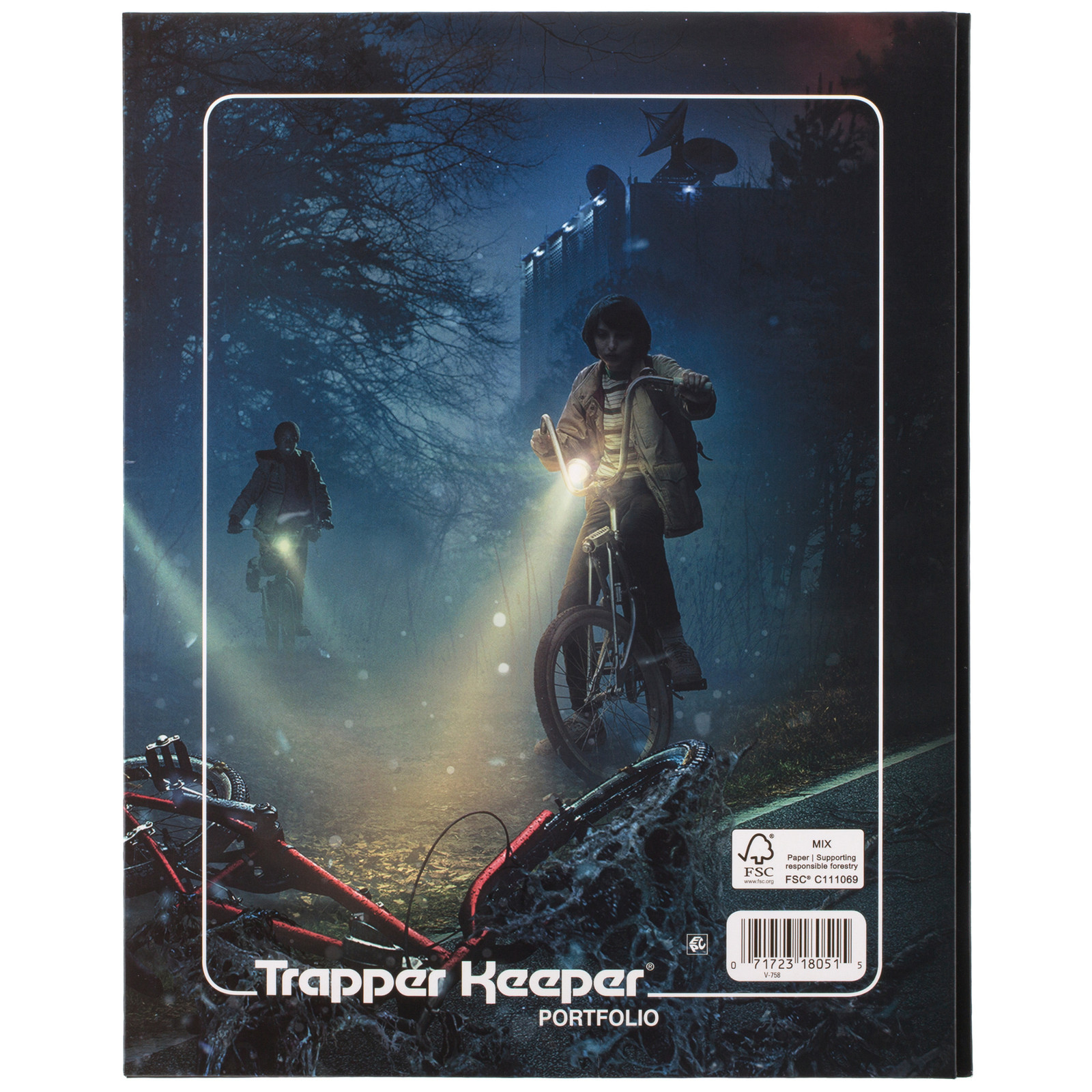 Mead Trapper Keeper STRANGER THINGS Pocket & Prong Paper Folder: 9-3/4 in. x 12
