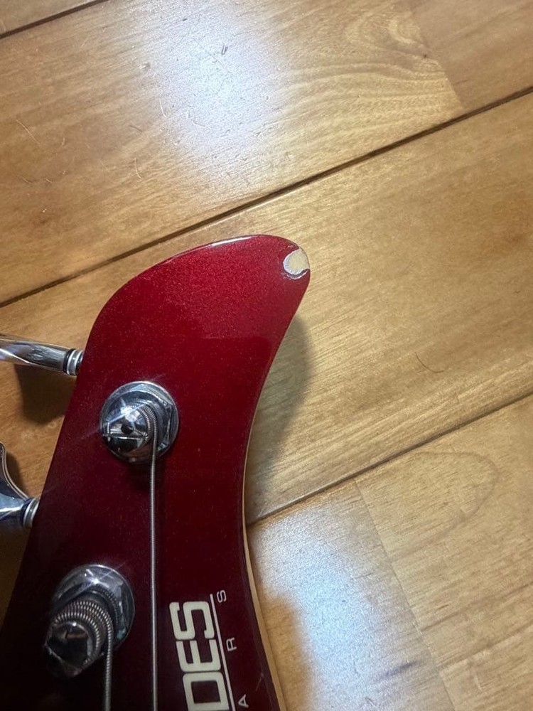 Fernandes Bass 4 String Wine Red