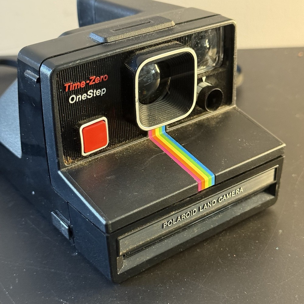 Vintage Polaroid Time Zero One Step Instant Land Camera