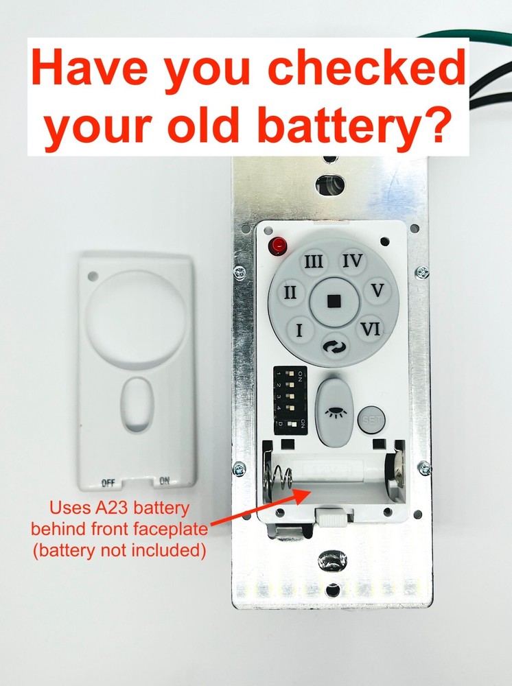 UC9787TB DC Wall Control Works with RH787T-Store Return