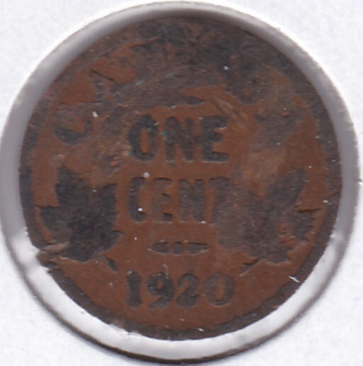 1920 Canada 1 Cent