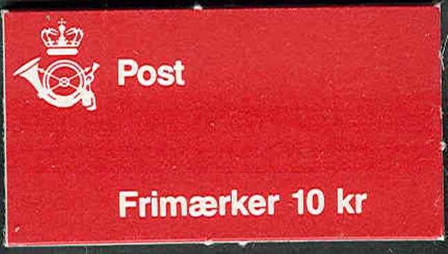 DENMARK HA20, 10kr Slot Machine Booklet MNH