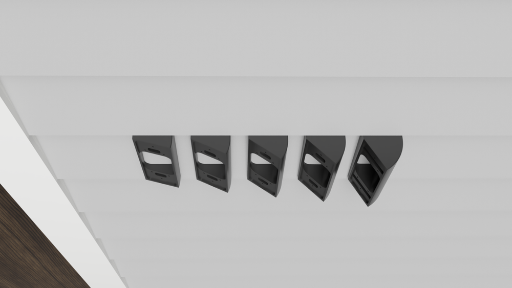 Lorex LNWDB1 Angle Mount Siding Bracket Wedge various 15º- 60º (5.5º incline)