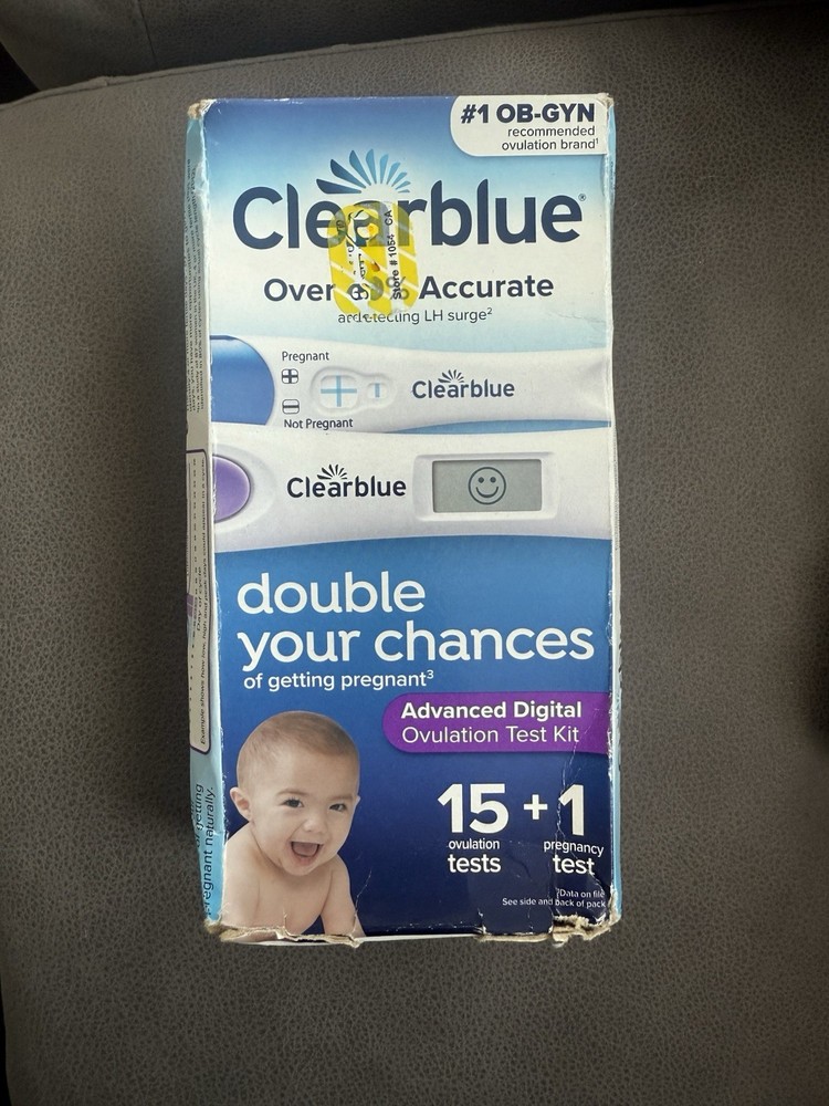 Clear blue Digital 15 Ovulation Tests + 1 Pregnancy Test EXP 06/2027