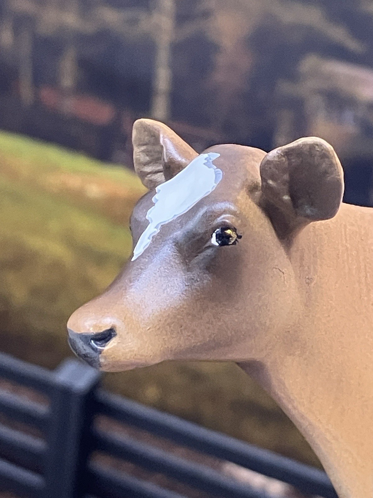 Custom CM Breyer TSC 1:20 Ornament Spot Jersey Holstein Figurine Model Dairy Cow