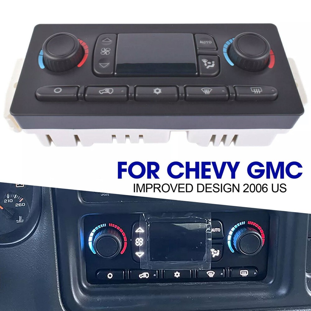 599-211XD A/C Climate Control Module Compatible 02-09 Chevy GMC Improved Design