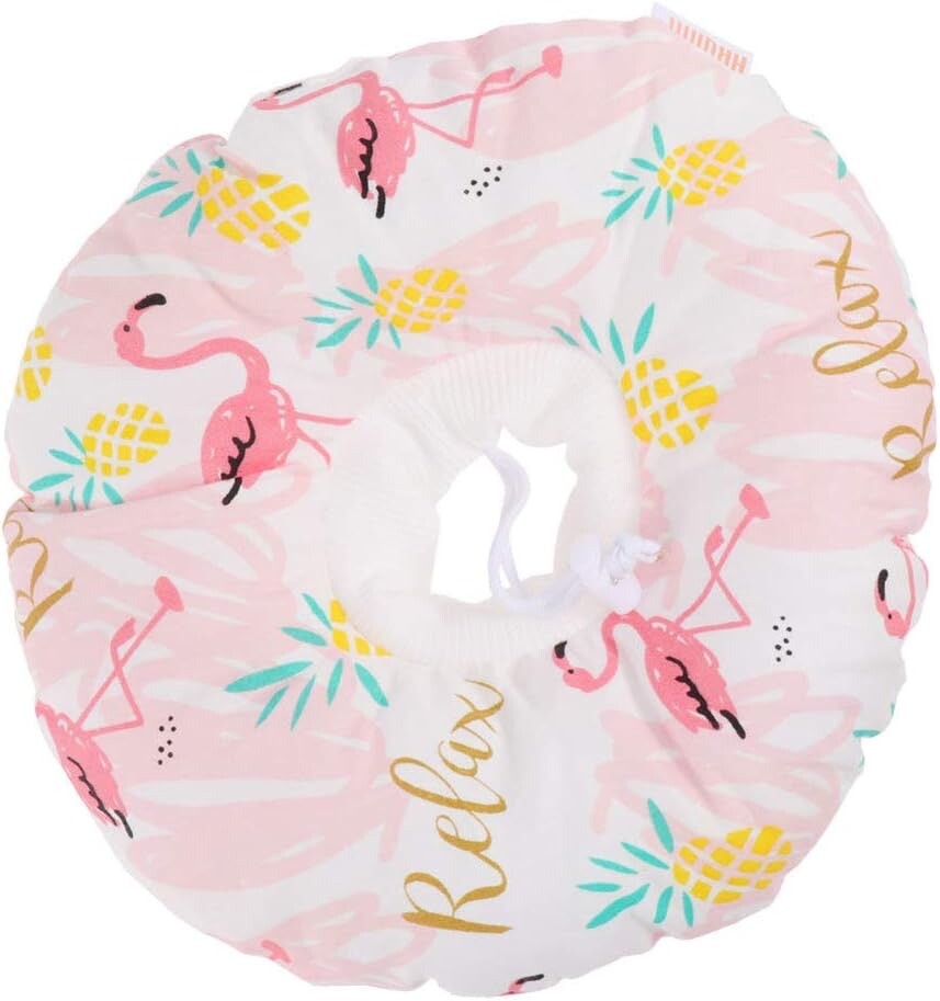 Soft E-Collar Dog Puppy Cat Cone Bumper Wound Protective Recovery Tiny XS S