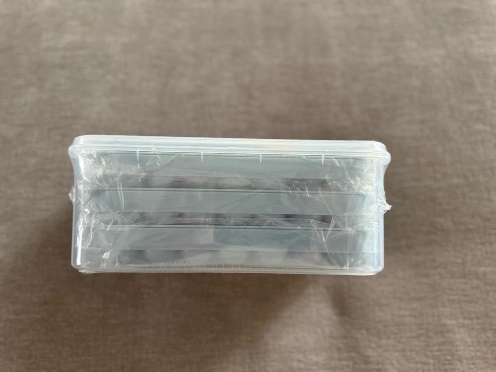 DclobTop Stackable Round Ice Cube Tray Set with Lid & Bin – Create 99PCS Round