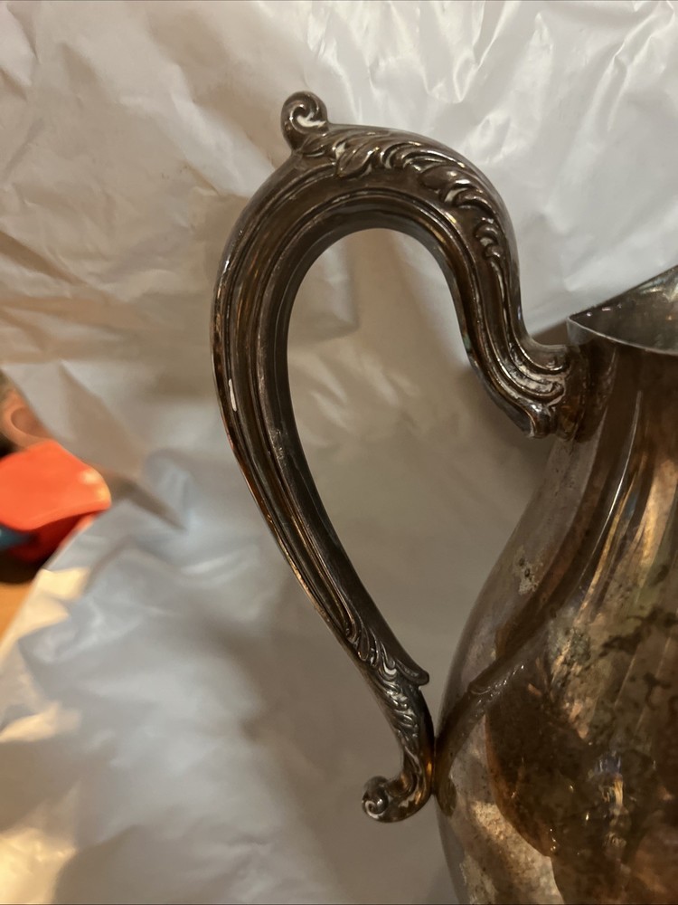 Vintage silver-plated water Pitcher