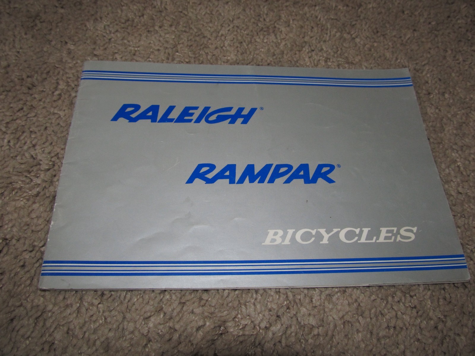1970's Raleigh Rampar Bicycles Catalog