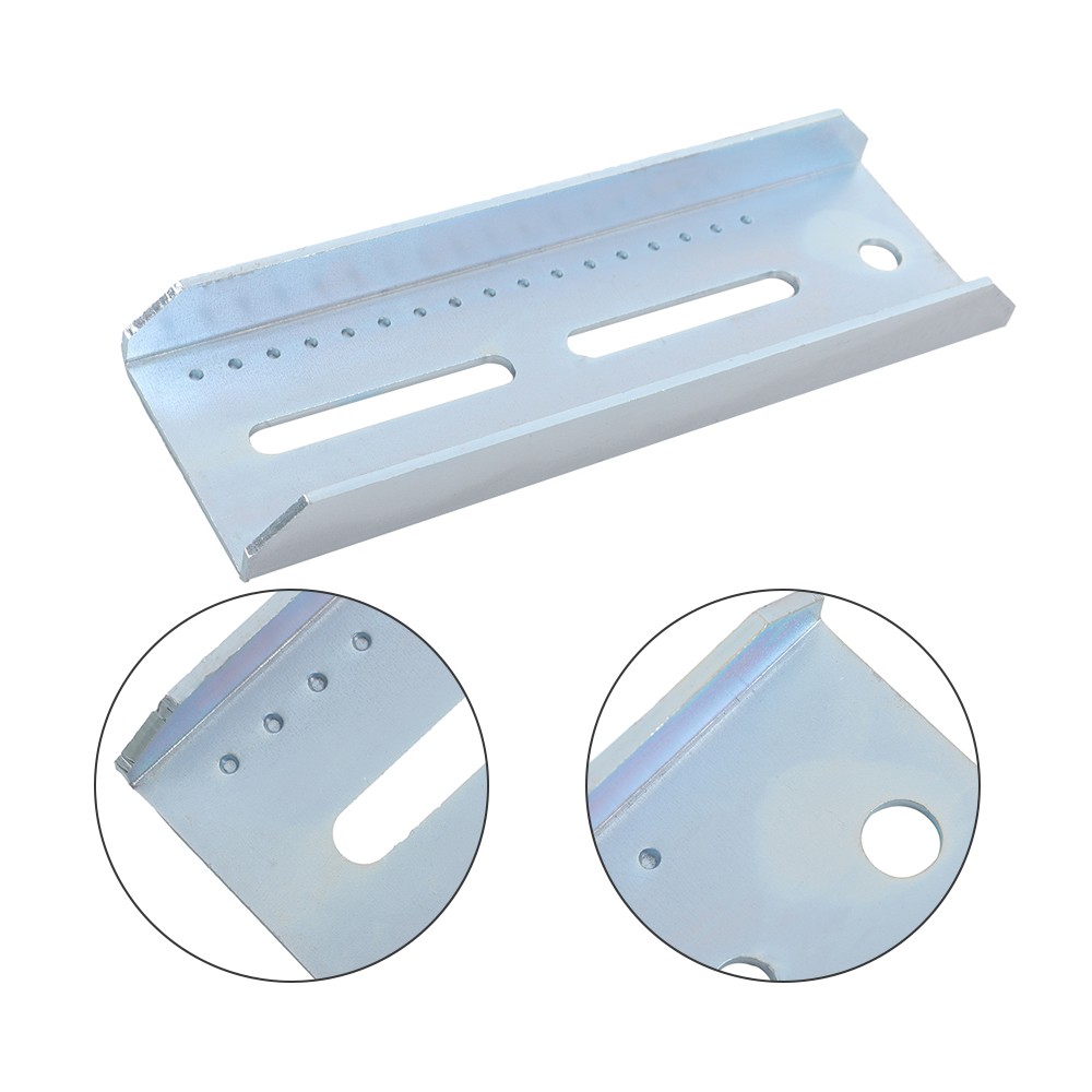 4Pcs 8" Galvanized Swivel Top Bunk Bracket Kit with Hardware Boat Trailer 2x3