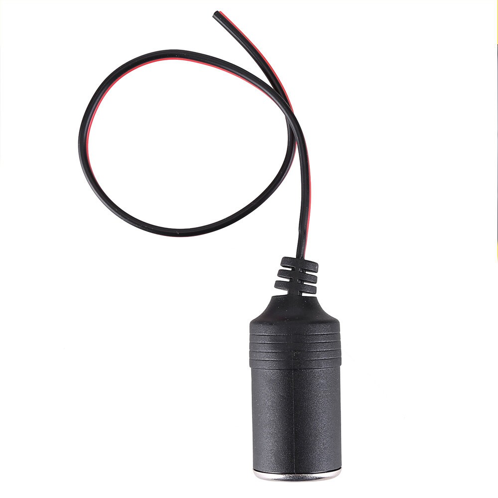 Car Cigarette Lighter Charger Adapter 12V/24V Cable Female Socket Plug Connector