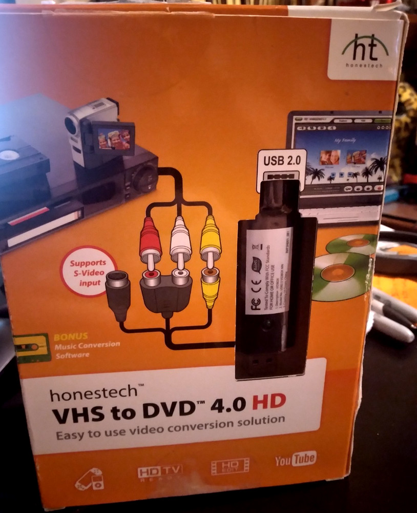 VHS to DVD 4.0 HD Video Conversion Solution by Honestech