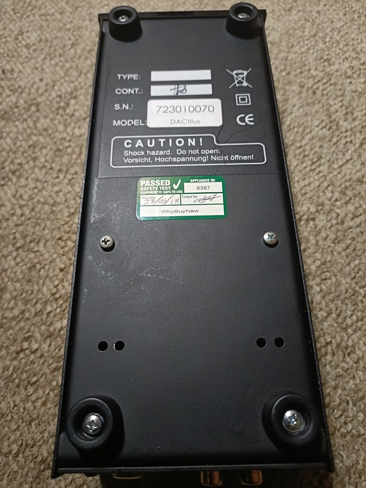 Heed Dactilus DAC with custom Q-PSU