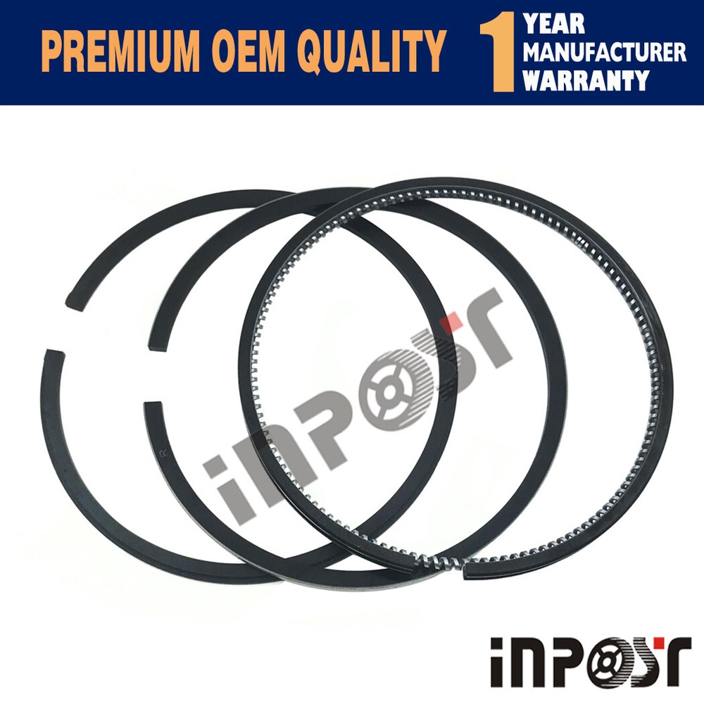 4 Set TK486E Piston Ring Fit for Thermo King TK4.86E Engine STD Size 86*2+2+4