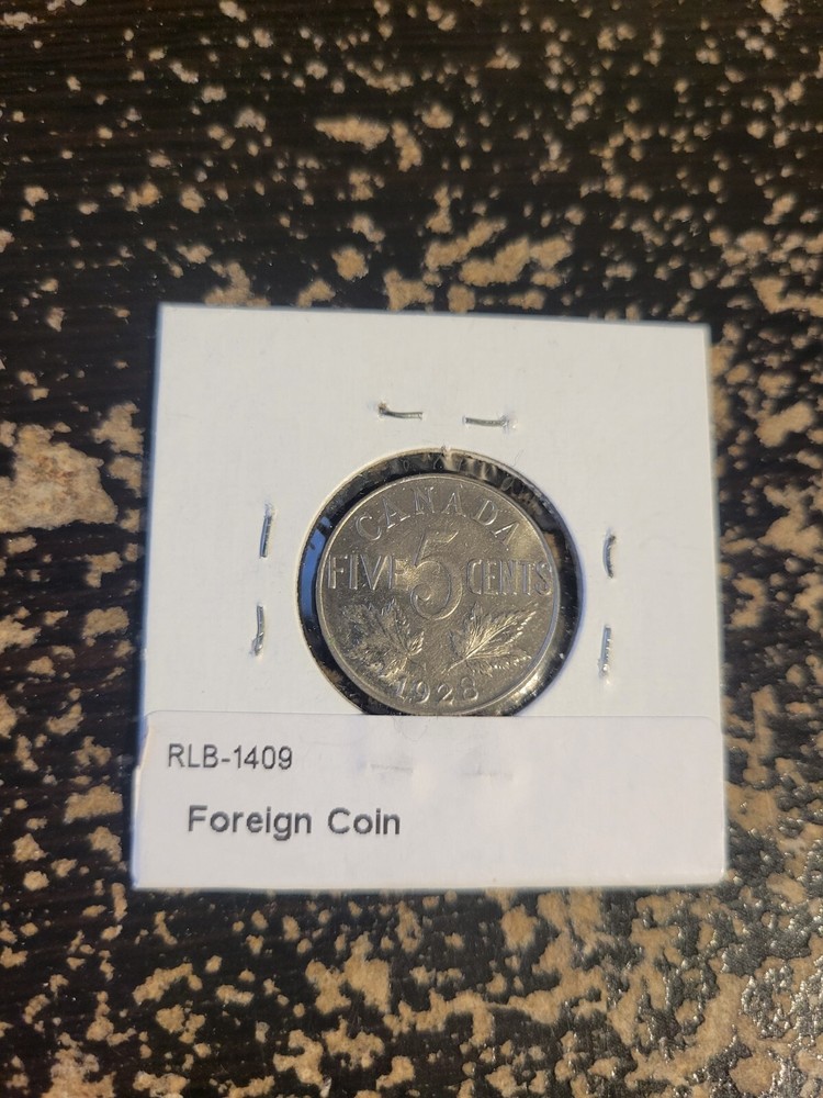 1928 Canada 5 Cents