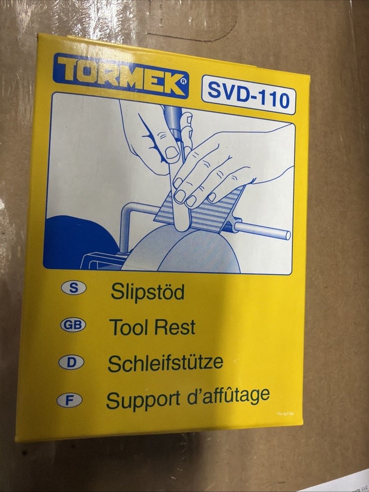 Tormek TOR-SVD110 Adjustable Tool Rest w/ Torlock Ae5