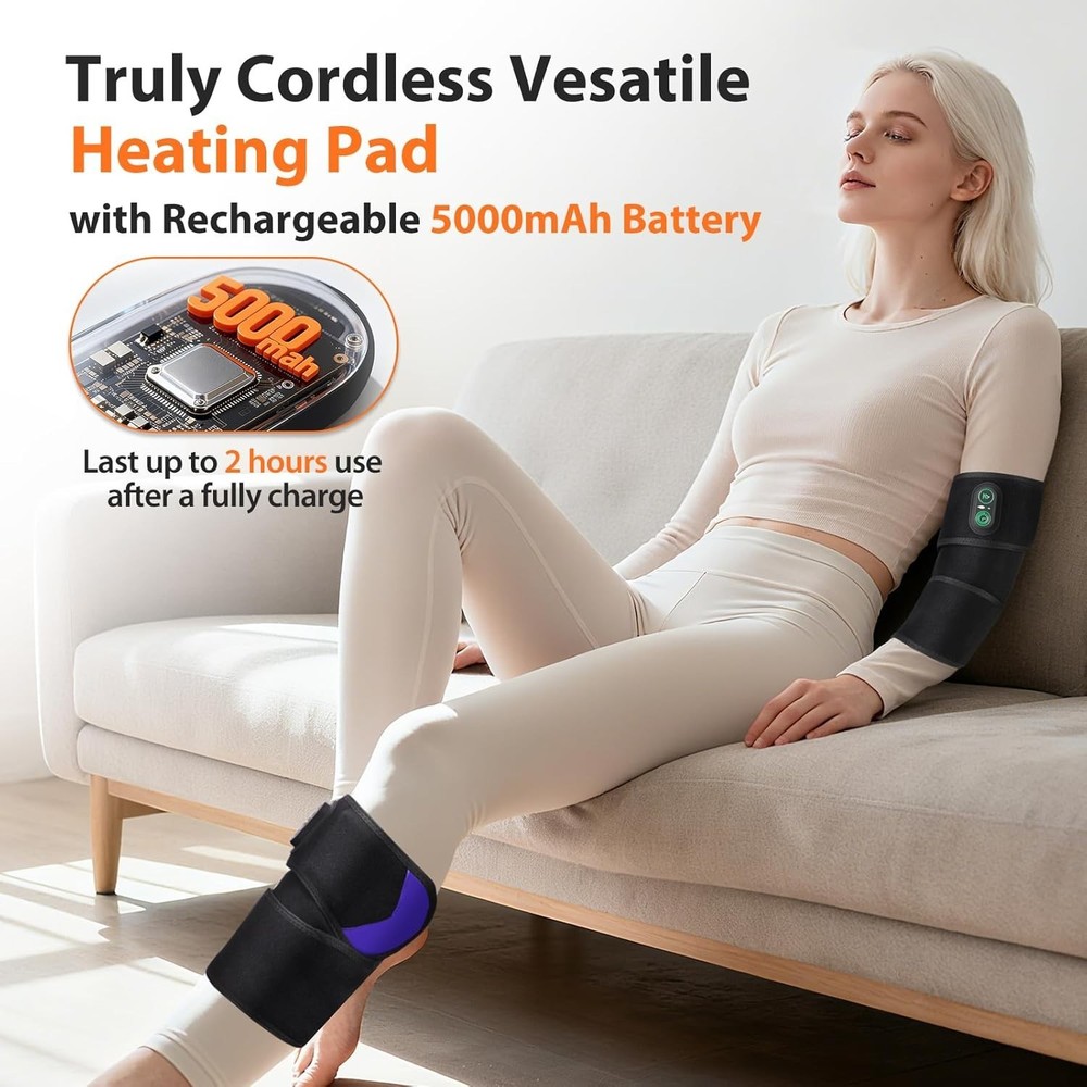 Cordless Arm Heating Pad Elbow Heating Pad Electric Heating Strap Heating Pad
