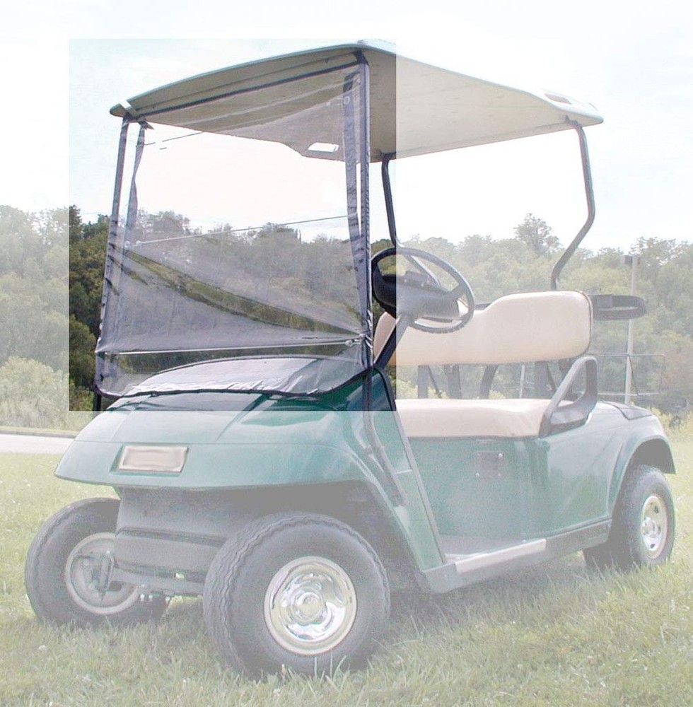 Soft Flexible PVC Universal Golf Cart Windshield clear